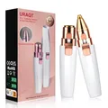 Produktbild: URAQT Gesichtshaarentferner für frauen 2 in 1 USB Elektrischer Augenbrauen