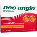 Produktbild: Neo Angin Benzydamin gegen akute Halsschmerzen Honig-Orange