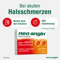 Produktbild: NEO-ANGIN Benzydamin akute Halsschmerz.Honig-Oran. 20 St. PZN 11160161
