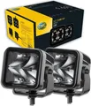 Produktbild: HELLA BLACK MAGIC LED Fernscheinwerfer Zusatzscheinwerfer Cube 2er-Set 3000 lm