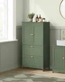 Produktbild: VASAGLE Badkommode, Badezimmerschrank mit 2 Türen und 2 Schubladen, verstellbare Ablage, 30 x 60 x 110 cm