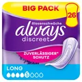 Produktbild: Inkontinenzeinlagen Frauen Always Discreet Long 26 St. Rundumschutz Diskret