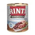 Produktbild: Rinti Dose Kennerfleisch Geflügelherzen 800g  (Menge: 12 je Bestelleinheit)