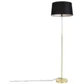 Produktbild: Qazqa Stehlampe Parte fl, ohne Leuchtmittel, E27, Gold/Messing, Modern, Stahl, 1-flammig