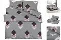 Produktbild: Bettwäsche-Set Grau 220x240 Cm Baumwolle
