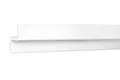 Produktbild: Hexim Zierleiste KH902, 20 Meter, LED Deckenleisten Sparpaket aus Ecopolymer / HDPS - extrem widerstandsfähig, schneeweiß, modern - 10 Stück / 20 Meter