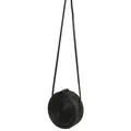 Produktbild: Rattan Handtasche TONDO ca. D20cm Black Bali Umhängetasche handmade