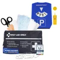 Produktbild: First Aid Only Kfz Verbandtasche DIN 13164 inkl. 5-in-1 Parkscheibe, Auto-Set