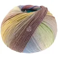 Produktbild: LANA GROSSA Farfalla | Leichtes Kettengarn aus weicher Merinowolle mit effektvollem Streifenmuster | Handstrickgarn aus 94% Schurwolle & 6% Polyamid| 50g Wolle zum Stricken & Häkeln | 250m Garn FB 4