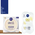 Produktbild: Nivea Hyaluron 3in1 Glow Cushion MakeUp HELL getöntes Fluid + Q10 Power Maske