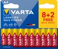 Produktbild: Longlife Max Power AA 10er-Pack (8+2)
