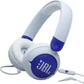Produktbild: JBL Junior 320 Kabelgebundene Ohrhrer fr Kinder Blau Over-Aural mit Mikrofon