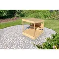 Produktbild: Karibu Sandkasten Max Naturbelassen 122,5 x 111,5 x 135,5 cm