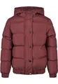 Produktbild: Urban Classics Mädchen Jacke Girls Hooded Puffer Jacket cherry 122/128
