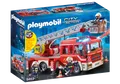 Produktbild: PLAYMOBIL® City Action 9463 Feuerwehr-Leiterfahrzeug Feuerwehrwagen Blaulicht