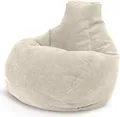 Produktbild: Green Bean Sitzsack Sitzsack Cozy Cord mit Rückenlehne (Indoor, waschbarer Bezug), Bean Bag Bodenkissen Lounge Sitzhocker Relax-Sessel Gamer Gamingstuhl
