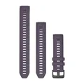 Produktbild: Garmin Instinct-armbänder, Silikon deep orchid/schwarz 20 mm