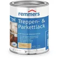 Produktbild: Treppen- & Parkettlack Farblos Seidenmatt, 0,75 Liter, Holz Und Parkett Versiegelung Für Innen, Versiegelungslack Zum Streichen, Abriebfest - Remmers