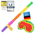 Produktbild: GOODS+GADGETS® Pinata Stock & Augenmaske, robustes Zubehör für Kinder