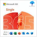 Produktbild: Microsoft Office 365 Single 1 Benutzer / 1 Gerät / 1 Jahr PC/MAC / KEY (ESD)