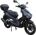 Produktbild: Motorroller Mustang FI 125 ccm 85 km/h EURO 5+ mattschwarz inkl. Topcase