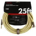 Produktbild: FENDER Deluxe Instrument Cable Angled 7,5m Tweed ❘ Kabel ❘ Gitarrenkabel