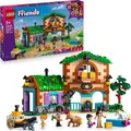 Produktbild: LEGO Friends Ponyhof & Stall - Kreatives Spielset mit 2 Spielfiguren, 2 Mikro-Figuren und 4 Tieren - Kreatives Pferde Spielzeug - Kinder Geschenk für Mädchen und Jungen ab 7 Jahren 42654