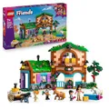 Produktbild: LEGO Friends Ponyhof & Stall - Bauset mit 4 Minipuppen, 3 Pferdefiguren, Einer Katze und Zubehör inklusive Bürsten, Heu und Karotte - Geburtstagsgeschenk für Mädchen ab 7 Jahren - 42654