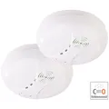 Produktbild: VisorTech 2er-Set Kohlenmonoxid-Melder mit Batterie, DIN EN 50291-1, 85 dB
