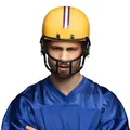 Produktbild: Boland 01454 - American Football Helm, Zubehör für Faschingskostüme, Kopfbedeckung für Karneval und Mottoparty, Footballspieler