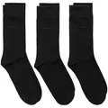 Produktbild: Gant Basicsocken SOFT COTTON SOCKS 3-PACK (Packung, 3-Paar, 3) mit Logodruck am Knöchel schwarz 40-42
