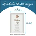 Produktbild: Taufe Karte Patenkind Patenbrief-Motiv Geschenk 21x15 cm, Grußkarte