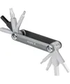 Produktbild: Topeak Nano 9 Werkzeug aus Aluminium und Stahl in der Farbe Schwarz Innensechskant-Schlüssel: 2/2,5/3/4/5/6/8 mm Größe: 6x2,2x1,3 cm, 15411003