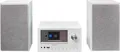 Produktbild: MEDION P85003 Micro Audio System Kompaktanlage (Internetradio, DAB+, PLL UKW Radio, Bluetooth, USB Anschluss, AUX, 2x150 W) weiß