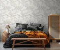 Produktbild: living walls Fototapete THE WALL III Steinwand Tapete Motivtapete Industrial Steinoptik, glatt, matt, (1 St), Vliestapete Stein-Optik für Schlafzimmer Küche Wohnzimmer Steinwand