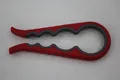 Produktbild: Multi-Funktion 4 in 1 Flaschen + Dosenöffner in der Farbe Rot, Länge 22 cm