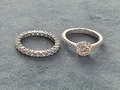 Produktbild: Swarovski Constella Ring Set (2) Weiß, Rhodiniert (55) - 5647662