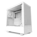 Produktbild: NZXT H5 Flow Midi Tower ATX Gehäuse weiss mit Sichtfenster