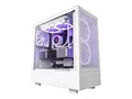 Produktbild: NZXT H5 Flow All White MidiTower Glasfenster CM-H51FW-01 retail