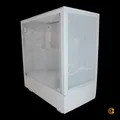 Produktbild: NZXT H5 Flow Midi-Tower Gehäuse Case Glasfenster Glas Weiß SIEHE TEXT/FOTO