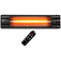 Produktbild: TRESKO THSL-003 Infrarot Heizstrahler 2500W Schwarz Wandheizer Fernbedienung