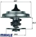 Produktbild: MAHLE TX1887D Thermostat für Kühlmittel Thermostat Kühlmittel