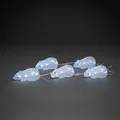 Produktbild: Konstsmide 6274-203 Leucht Deko Acryl Figuren 5er Set Mäuse 40 LEDs kaltweiß