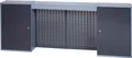 Produktbild: Werkzeugschrank H600xB1600xT200mm hammerschlagsilber anthrazit 94400