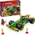 Produktbild: LEGO NINJAGO Lloyds Actionflitzer - Auto Bauspielzeug mit 2 Minifiguren für Rollenspiele, baubares Spielzeugauto für Kinder - Geschenk für Junge... - Bunt