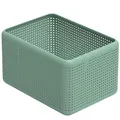 Produktbild: Rotho Madei Aufbewahrungskiste 13l, Kunststoff (PP recycelt) BPA-frei, grün, 13l (32.6 x 23.8 x 18.8 cm)