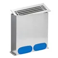 Produktbild: Kermi x-well Boden-Luftauslass mit Metallgitter, f. Luftkanal 132x52 -