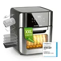 Produktbild: Heißluftfritteuse Airfryer XXL 12L Heißluft Ofen Multi Grill 1800W mit Drehspieß
