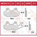 Produktbild: TRW Lucas Sinterbelag MCB615SV