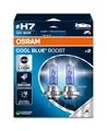 Produktbild: Osram COOL BLUE® BOOST, H7, halogen headlight lamps, up to 5500K, Hanging folding box (2 lamps), offroad use only